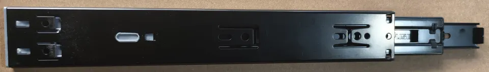 2x Rail Drawer Extension Cabinet Slider
