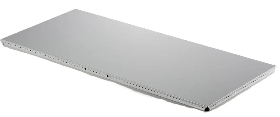 External shelf Light grey RAL 7035 - 100% compatible with USM Haller