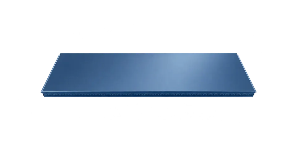 Außentablar Stahlblau RAL 5011 - 100% kompatibel mit USM Haller