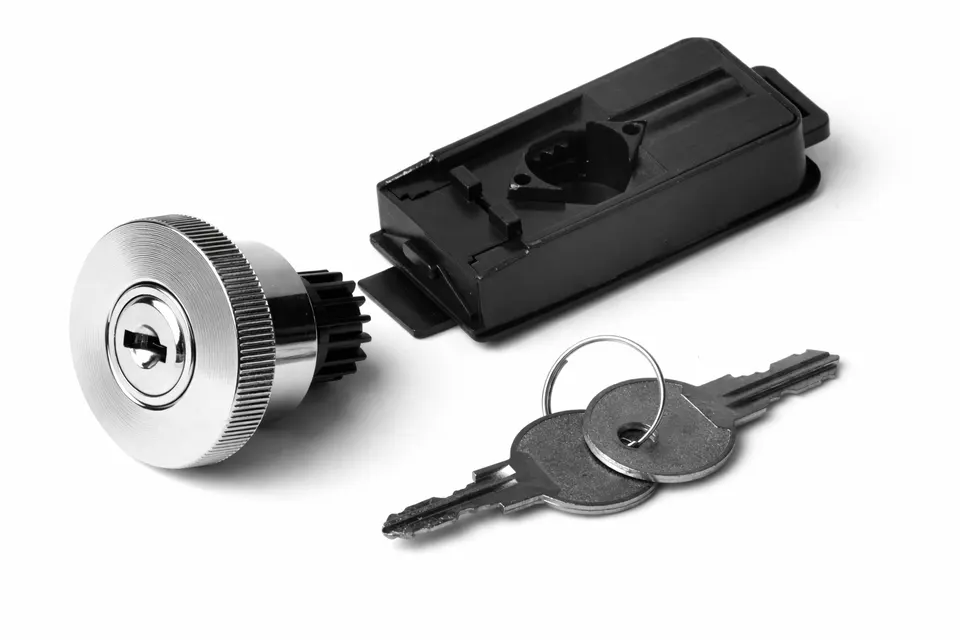 Türgriff Set USM Haller - Lock Case Key Schlüssel Door